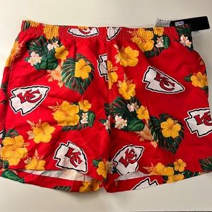 Kansas City Chiefs swim trunks